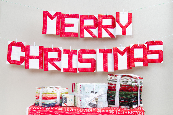 Letter Garland Merry Christmas